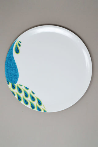 Peacock I Dinner Plate