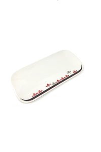 Silver Hyacinth Platter