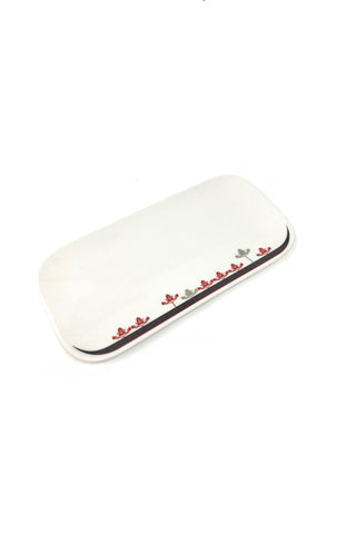 Silver Hyacinth Platter