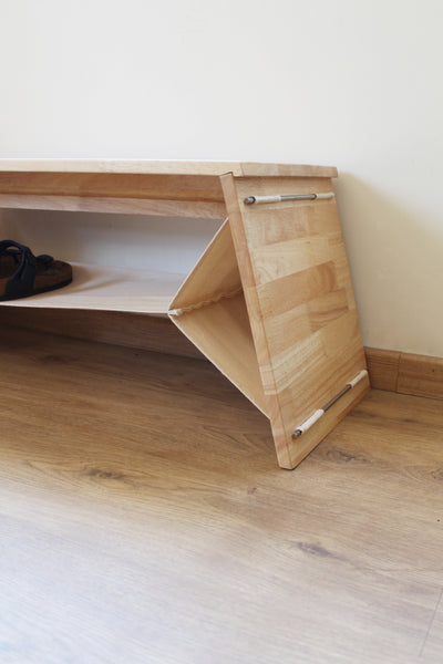 Wooden Shoe Rack