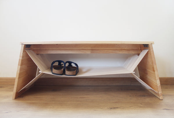Wooden Shoe Rack