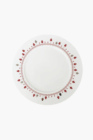 Silver Hyacinth Dinner Plate