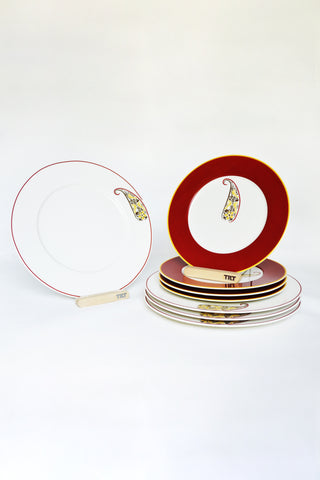 Paisley Dinnerware - Set of 4