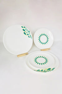 Peacock II Dinnerware - Set of 2