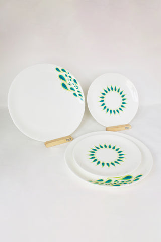 Peacock II Dinnerware - Set of 2
