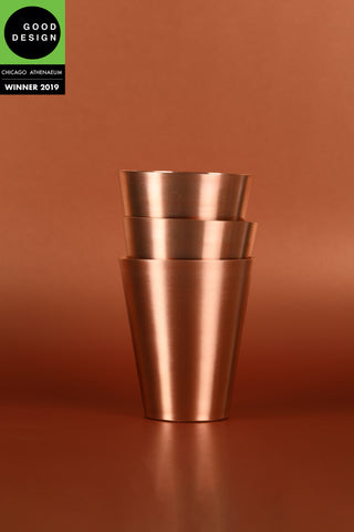 Copper Tumbler Set
