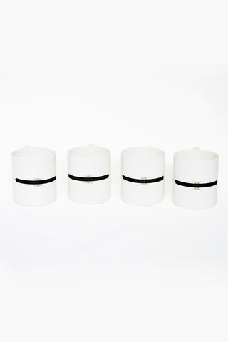 Bidri coffee Mugs Set of 4