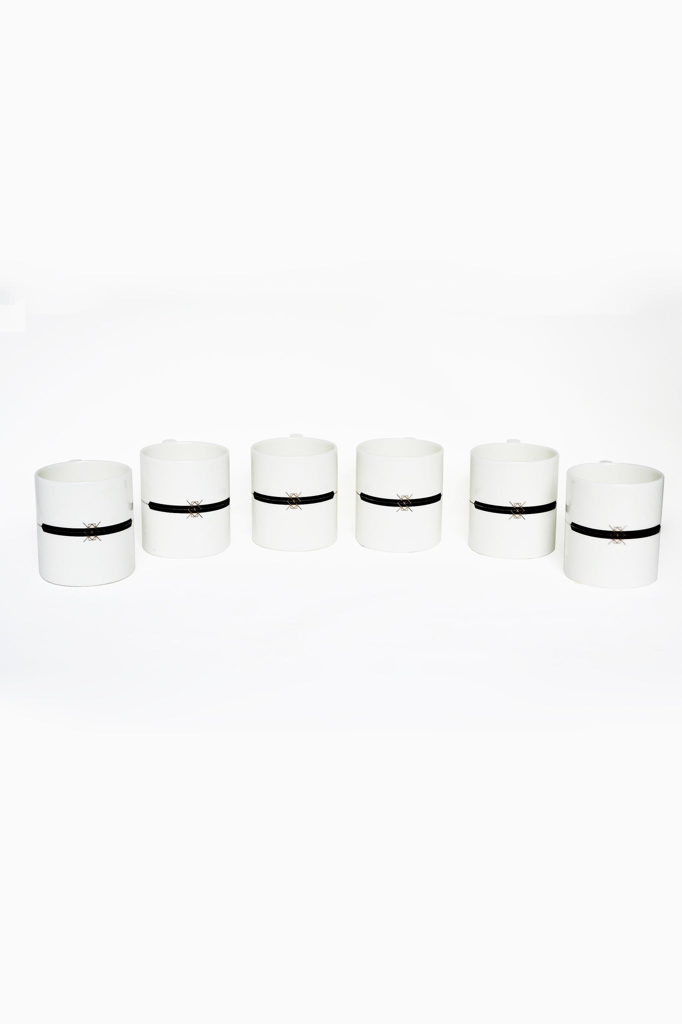Bidri Coffee Mugs Set of 6
