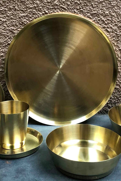 Brass Dinnerware