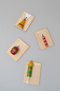 Firecracker Fridge Magnets