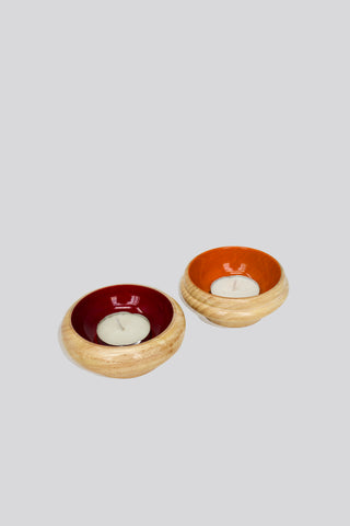 Glow Channapatna Tealight Holders