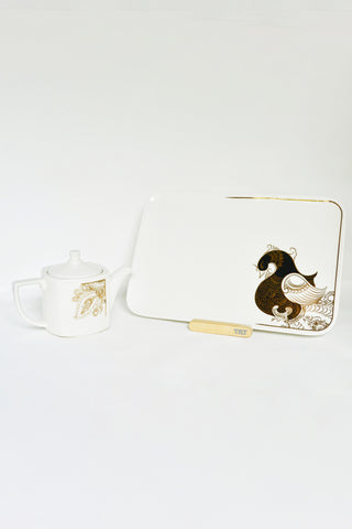 Peacock Tea Set