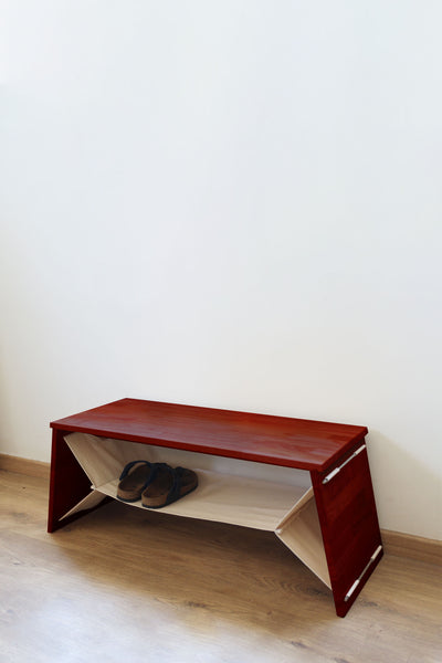 Wooden Shoe Rack