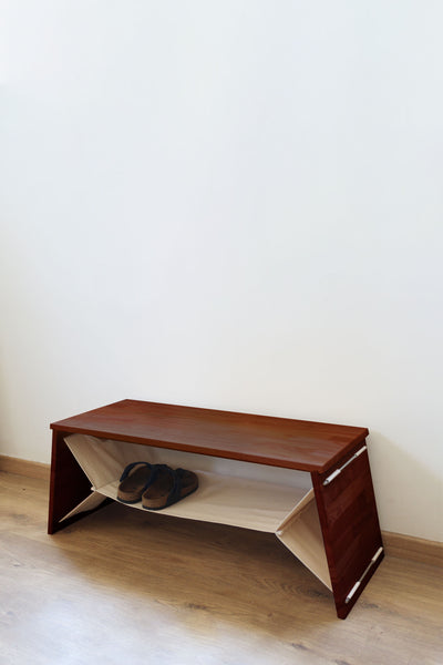 Wooden Shoe Rack